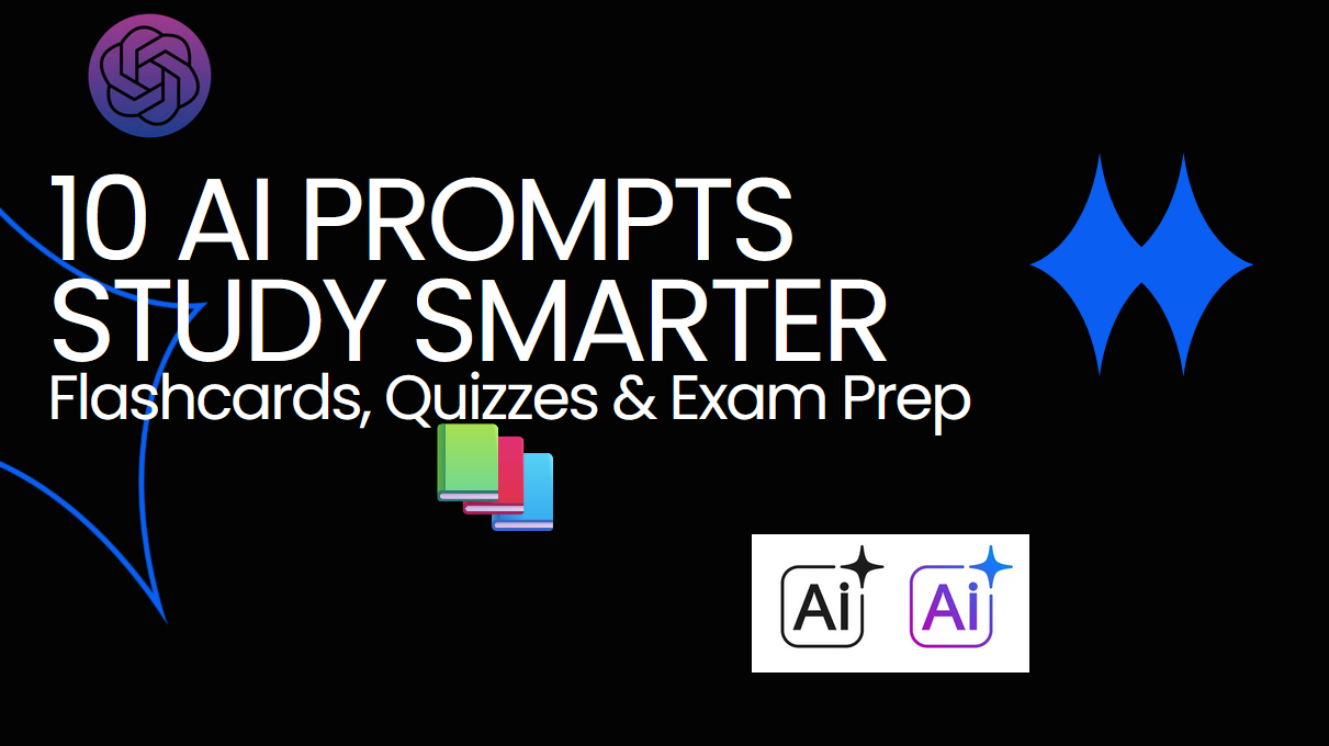 10 AI Prompt – Ace Any Exam in Half the Time