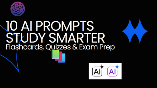 10 AI Prompt – Ace Any Exam in Half the Time