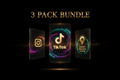 Bundle 3 Packs Prompts IA – Explose sur TikTok & Instagram