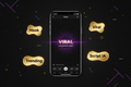 Pack 40 Prompts IA TikTok Viral – mockup dark luxury smartphone
