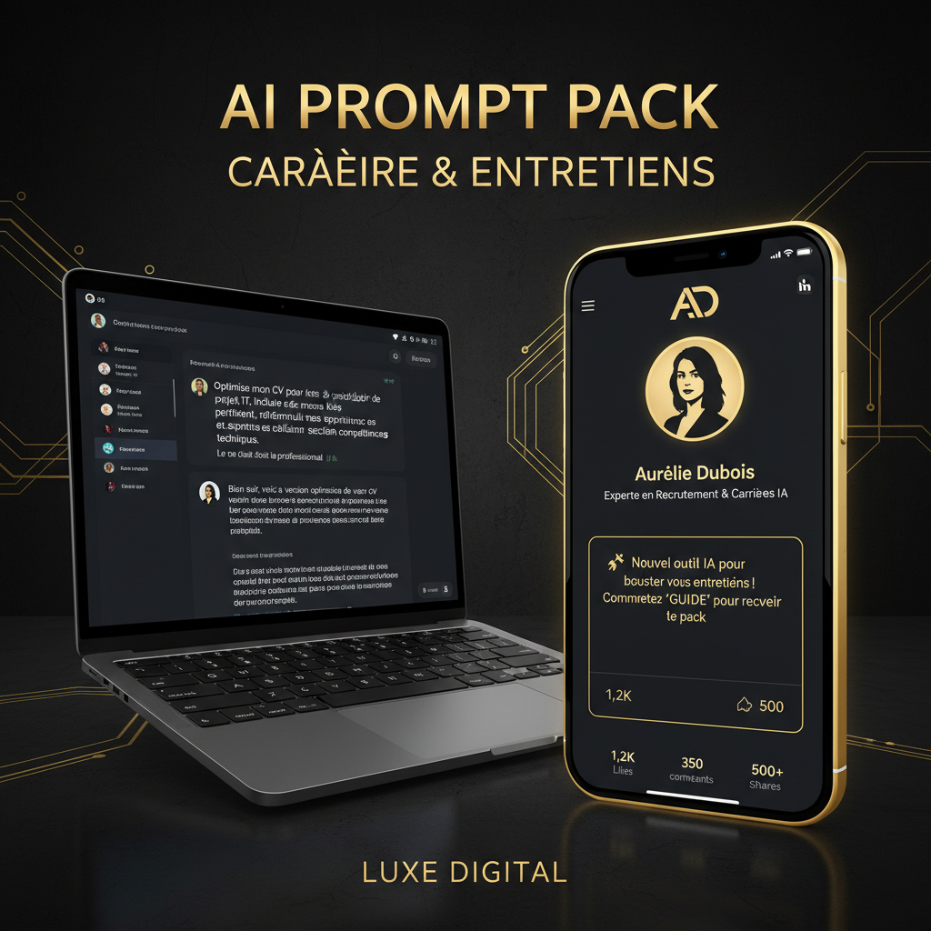 Avant/Après - prompt CV et LinkedIn optimisé
