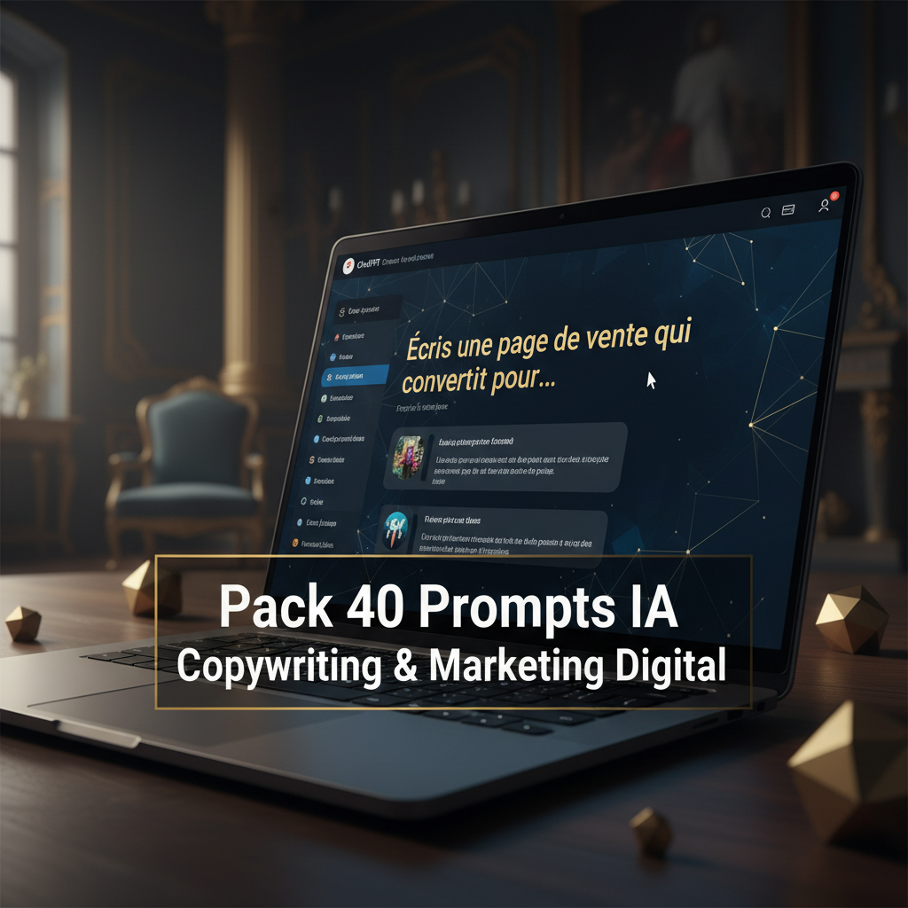 Mockup ChatGPT - prompt copywriting page de vente