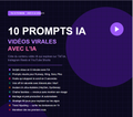 Crée des TikToks Viraux avec l'IA – Pack 10 Prompts Premium